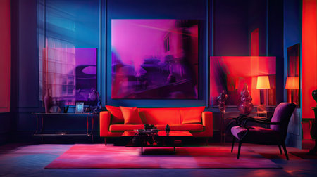 composition blurred paint interiorの素材