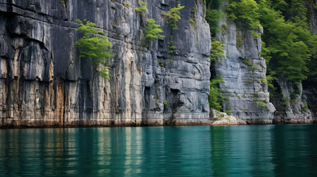 cliff gray limestoneの素材