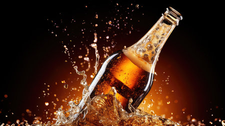spray brown bottleの素材