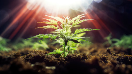 artificial cannabis sproutの素材