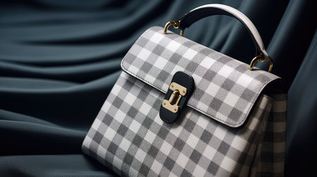 light grey checkeredの素材