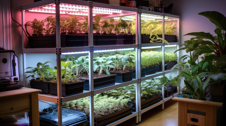 garden indoor grow lightsの素材