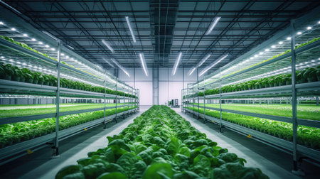 greenhouse agriculture indoorの素材