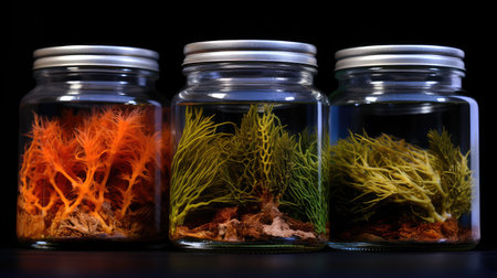 kelp seaweed isolatedの素材