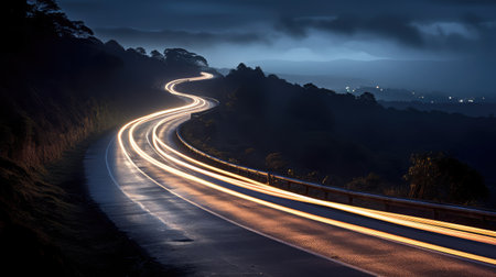 illumination road lightの素材