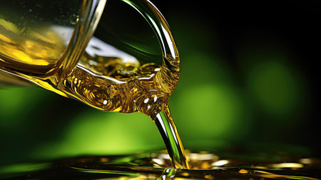 glass oil bottlesの素材