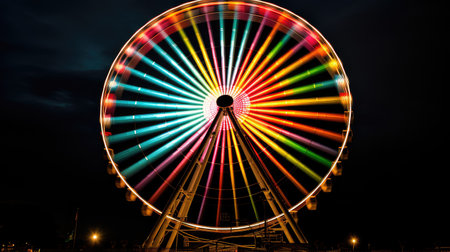 sky circle of lightsの素材