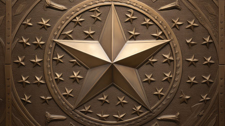 wall military star emblemの素材