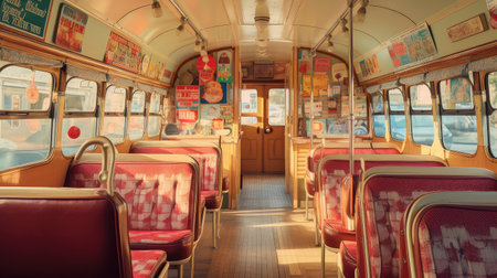 charm bus interiorの素材