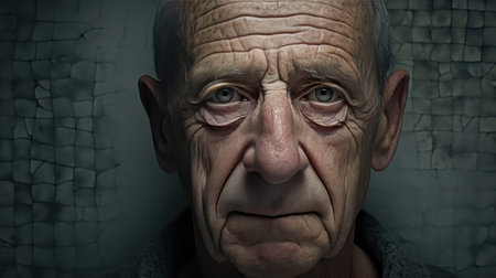 man grey background portraitの素材
