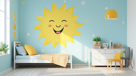 child smiling sunの素材