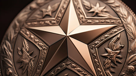 military bronze starの素材