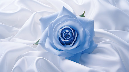wedding roses blueの素材