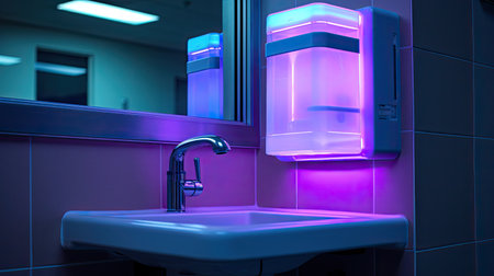 station uv light hospitalの素材