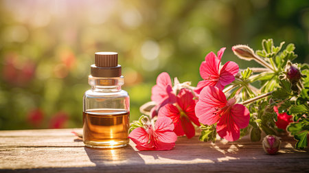 routine geranium essential oilの素材