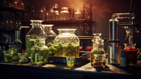 hemp cbd oil extractionの素材