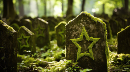 symbol jewish star of davidの素材