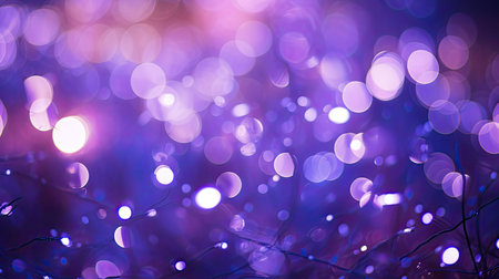 joyful bokeh purpleの素材