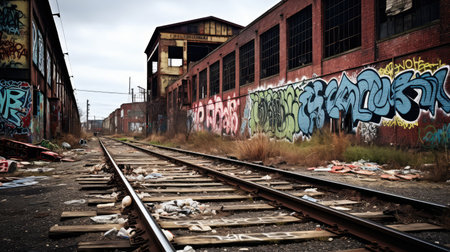 dilapidated lost conveyor beltの素材