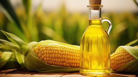 cooking corn oilの素材