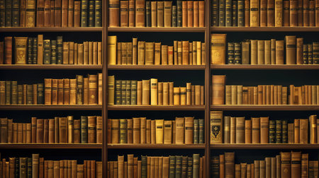 shelf golden bookの素材