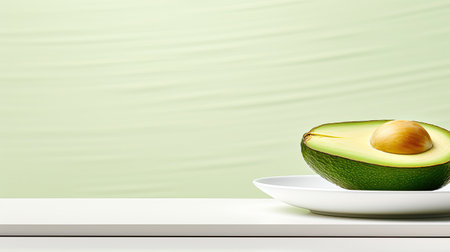 minimalist part avocado backgroundの素材
