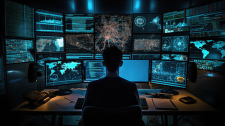 visualization dark dataの素材