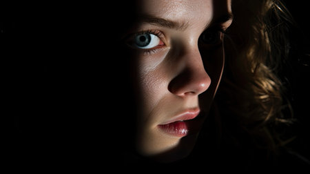 depth dark lightingの素材