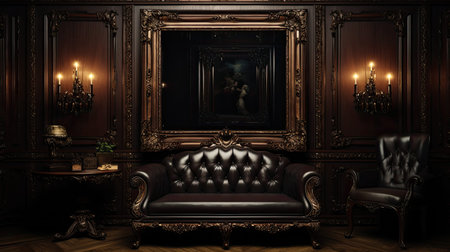 carved interior framesの素材