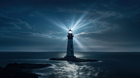 ocean search lightの素材