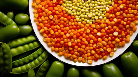 vegetables orange carrot backgroundの素材