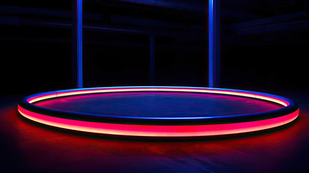 installation light ringの素材