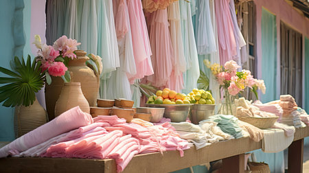 selling coconut pastelの素材