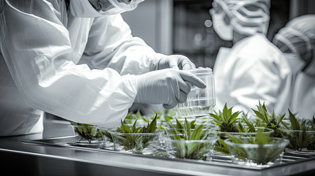 hemp cbd oil labの素材