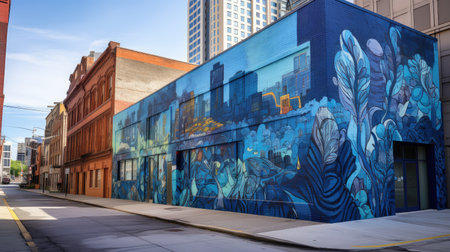 streeturban pittsburgh blueの素材