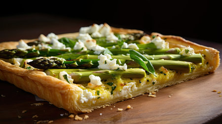 cheese delicious asparagus greenの素材