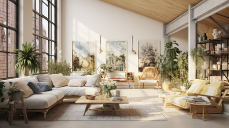 neutral loft interiorの素材