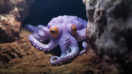 crevice purple octopusの素材