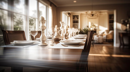 dining blurred home interior iconの素材