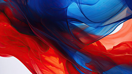 painting red blueの素材