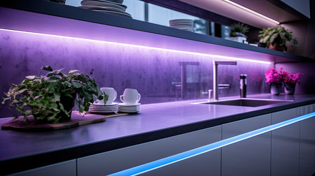 modern led strip lightsの素材