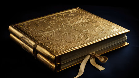 beautifully golden bookの素材