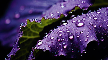 glisten purple cabbageの素材