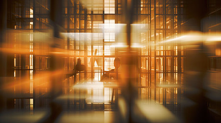 solitude blurred prison interiorの素材