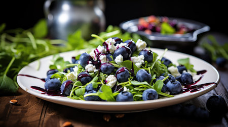 fresh healthy blueberry blueの素材