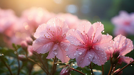 petals light pink flowersの素材