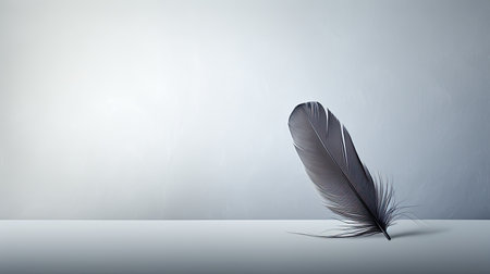 resting simple gray backgroundの素材