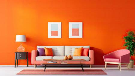 living blurred interior design brightの素材