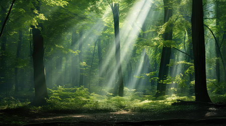 forest transparent light rayの素材