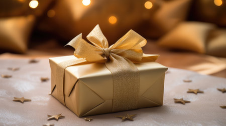 sophistication christmas stars goldの素材